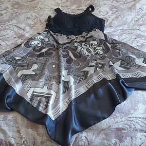 Formal silk like dress